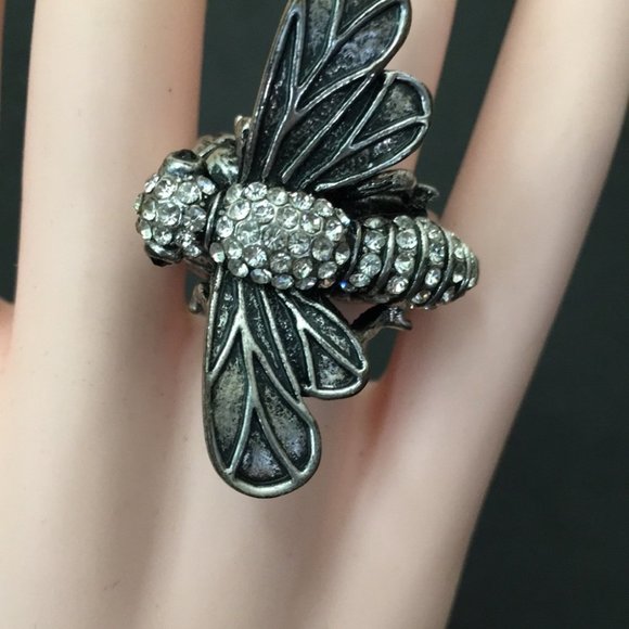 Fancy Bee - Cocktail Ring - Picture 2 of 10